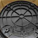 8 Packs Plastic Plant Caddy with Wheels 12” Heavy-Duty Rolling Plant Stand with Wheels Plant Dolly with Casters for Indoor and Outdoor Plant Roller Base Plant Saucer Mover, Black