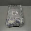 DriftAway Julia Watercolor Blackout Room Darkening Lined Thermal Insulated Energy Saving Window Curtains 2 Layers 2 Panels Each Size 52 Inch by 84 Inch Navy Blue Beige Linen