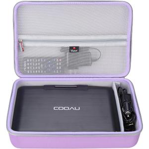 Mchoi Hard Portable Case Fits for COOAU 11.5", for WONNIE 12/12.5" Portable DVD Player, Case Only, New Version