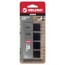 VELCRO Brand Extreme Lock Mounting Squares | Built to Withstand Harsh Weather | Attach Electronic Devices, Lighting and Signage Outdoors | 6 Sets Snap-Lock Fasteners, Black, 1-Inch