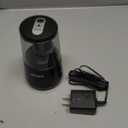 JARLINK Electric Pencil Sharpener, Heavy-Duty Helical Blade to Fast Sharpen, Auto Stop for No.2/Colored Pencils(6-8mm), AC Adapter/Battery Operated in School Classroom/Office/Home (Black)