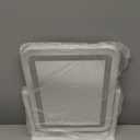 Vanity Mirror with Lights,13.1"16.7"LED Makeup Mirror,Lighted Makeup Mirror with Lights, Smart Touch Control Dimmable 3 Modes Light, Lighted Up Mirror for Makeup Desk, Bedroom, Dressing Room