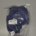 Newborn Baby Swaddle Blanket Set with Baby Knotted Gown, Mittens, Hat - Bamboo Viscose Receiving Blanket Bundle (Navy)