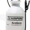 Chapin International 20020 2-Gallon SureSpray Sprayer for Fertilizer, Herbicides and Pesticides, Translucent White