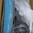 Razzor Drafting Chair Tall Office Chair for Standing Desk Chairs with Adjustable Height Footrest, Armless High Desk Chair Ergonomic Rolling Stool