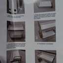 2 Tier Bathroom Counter Organizer with Drawer & Basket, Wooden Vanity Tray Countertop Shelf Accessories for Makeup Storage, Coffee Bar Station, Perfume Skincare, Kitchen, Bedroom (White)