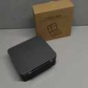 Bento Lunch Box with 8oz Soup Thermo, Kids Leakproof Lunch Food Containers with 4 Compartment, Kids Thermo Insulated Hot Food Jar for School, Travel (Grey)