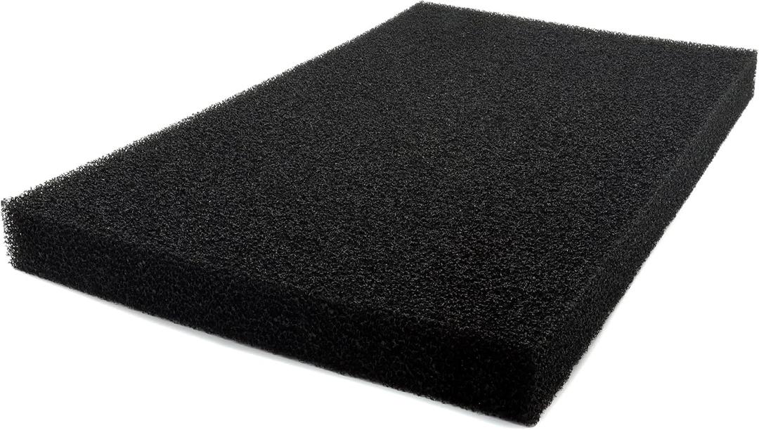 Aquarium Filter Sponge Large Pad, Cut-to-fit Foam Course for Fish Pong, Fish Tank 30 PPI (23x16x2 inch)