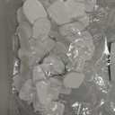 50 PCS Traceless Clear Plastic Adhesive Hooks No Damage Transparent Reusable Seamless Hooks Sticky Hangers with Non Marking Sticker for Kitchen Bathroom Bedroom Office Wall3*2.4Cm/1.18*0.94Inches