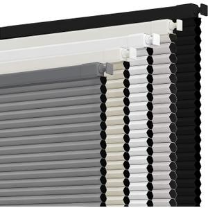 SUNOFF Cordless No Drill Blackout Cellular Shades, 21" W x 64" H, Grey Honeycomb Blinds for Indoor Windows, Free-Stop Blackout Pleated Blinds for Home, Thermal Insulating & Noise Reducing, Grey