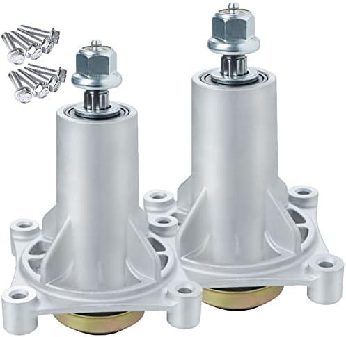 Autsurles 2 Pack Replace for 187292 192870 532187281 532187292 567253301 587819701 587125401 yth22v46 yth24v48 Spindle 187292 Mandrel Assembly 42" 46" 48" 54" Mower Deck Spindle 2200 567253301
