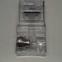 Baldwin Carnaby, Half Dummy Door Knob, Non-Turning Door Handle for Closet, French Door, With Microban Protection, in Satin Nickel Missing Parts