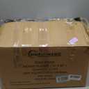 Simpli-Magic Heavy Duty Padded Moving Blankets 72" x 40"  12 Pack  Packing Blankets, Furniture Covers for Moving (Black/Orange)