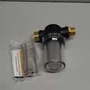 Twinkle Star Hose Filter Attachment Line Water Hose Filter with 100 Mesh and 40 Mesh Screen, 2Pcs O-Ring, Garden Hose Filter Pressure Washer Inlet for RV Camping Car Wash Water Hose