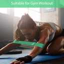 Desire Deluxe Premium Resistance Bands Set  Fabric Stretch Bands for Strength Training, Physical Therapy, Pilates & Yoga, Non-Slip Workout Bands for Men & Women (3 Pack)