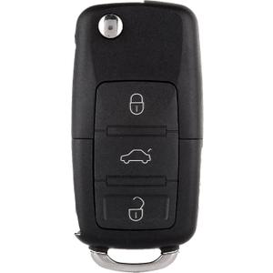 ECCPP Keyless Entry Rmote Key Fob Compatible for Volkswagen Beetle/Golf/Jetta/Passat HLO1J0959753AM Key Fob Case (Pack of 1)