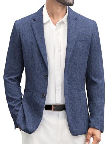 Mens Blazer and Sport Coats Slim Fit Two Button Lightweight Suit Jacket With pants Business Jacket Navy Blue Size 16Y Mens Blazer and Sport Coats Slim Fit Two Button Lightweight Suit Jacket With pants Business Jacket Navy Blue Size 16Y