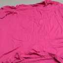 3 Pack Women's Short Sleeve Maternity T-Shirts, Yoga Summer Casual Crew Neck Pregnancy Tees Mama Tunic Tops Blouse, Small (Violet, Pink, Black)