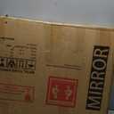 Hasipu Vanity Mirror with Lights, 24" x 20" Hollywood Mirror, Makeup Mirror with 17 Dimmable Bulbs and 10X Magnification, 3 Colors Modes, Touch Control, USB Charging Port, Type-C (Square White)