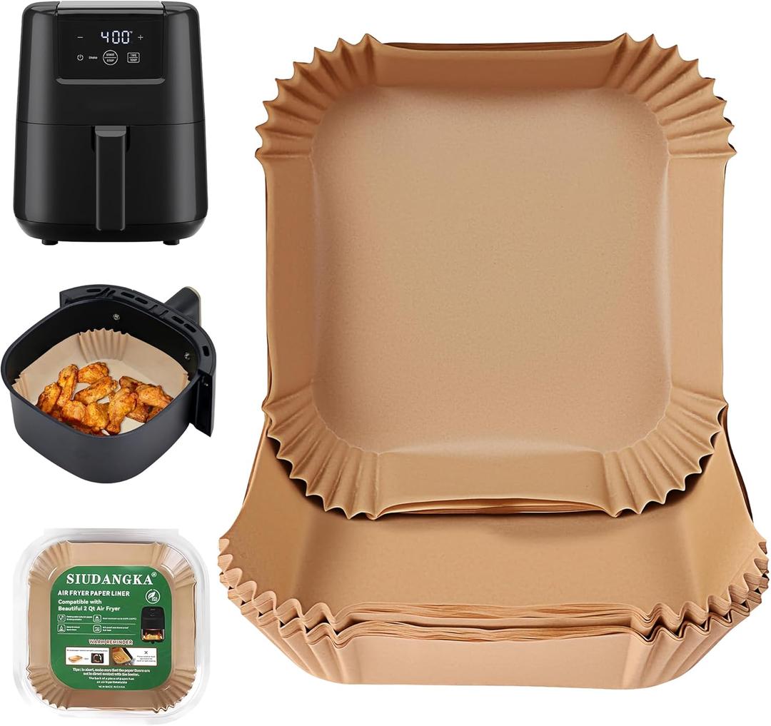 Parchment Paper for Chefman 2 qt Air Fryer, 150pcs Air Fryer Liners