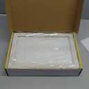 48 Grid Earring Organizer and Storage: Velvet Jewelry Tray with Lid, Jewelry Box for Studs, Earrings, Rings, Necklaces, Dresser & Vanity, Earrings Case for Girls, Women, 13"x8.6"x2.4", Beige