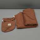 KeaBabies Baby Wrap Carrier - All in 1 Original Baby Carrier Newborn to Toddler Sling, Easy to Wear, Hands Free Bonding, Lightweight, Breathable Infant Wraps (Terracotta) (One Size (Pack of 1))