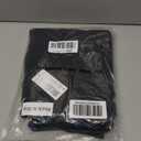 Jockey Womens Tie Waist Yoga Flare Pants (X-Large, Deep Black)