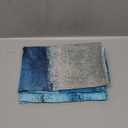 Turquoise Table Runner Teal Abstract Modern Art Painting Blue Table Linen for Farmhouse Kitchen Dining Parties Home Decor 13 x 108 Inch 