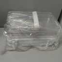 Delamu 2-Tier Multi-Purpose Bathroom Under Sink Organizers and Storage, Stackable Kitchen Pantry Organization, Pull Out Medicine Cabinet Organizer with Movable Dividers, White, 2 Pack