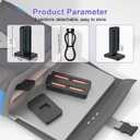 3 x Switch 2 Joycon Charger 4 in 1 Switch 2 Charging Dock Only for Switch2 Joycon Controller, Portable & Detachable