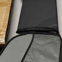 TOPABYTE Car Trunk Organizer with Lid Capacity Collapsible Bag Black, Large