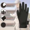 Thapower Kids Horse Riding Gloves Children Equestrian Kids Gloves Child Horseback Bike Gardening Boys & Girls Mittens Pony Youth Outdoor Mitts