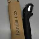 Removable Handle White - Detachable Removable pan Handle, Replacement Pan Gripper, Suitable for All Cookware, Standard, Black, CH-US-CJWNWB-Black-1PK