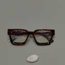 livho Oversized Eyewear Frame for Woman and Men - Rectangle Fashion Glasses for Computer, Chic Preppy Frame (*Coco Tortoise)