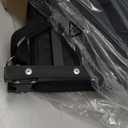 SPORT BEATS Stadium Seats with Back Support Bleacher Chairs with Back and Cushion Thick Padded Bleacher Seats Includes Shoulder Strap Black 1pc Regular - 17" W x 12" D x 16.5" H 