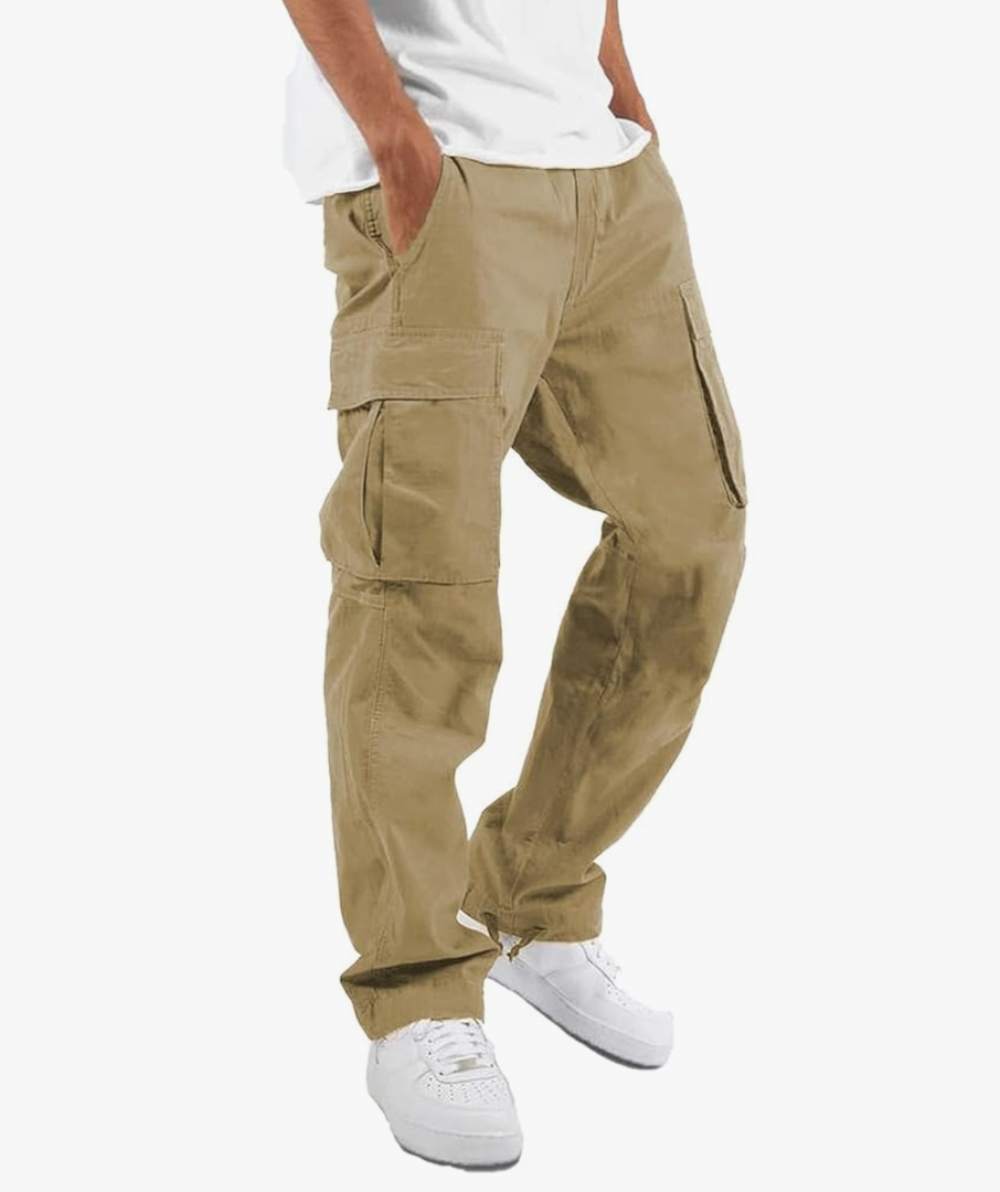 Men's Casual Cargo Pants Hiking Pants for Men (34/32)