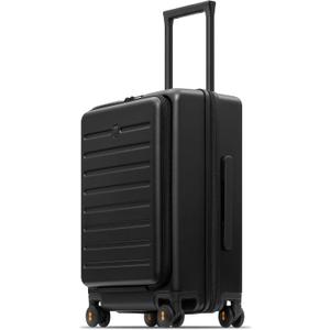 LEVEL8 Small Carry On Luggage with Front Pocket,20" Lightweight Suitcase, 21.46" x 14.57" x 9.45"