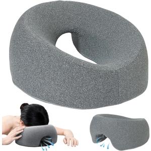 Puniama Massage Pillow with Face Hole – Ergonomic Memory Foam Face Pillow, Removable Cover Massage Headrest for Bed – Ideal for Spa, Salon & Home Use