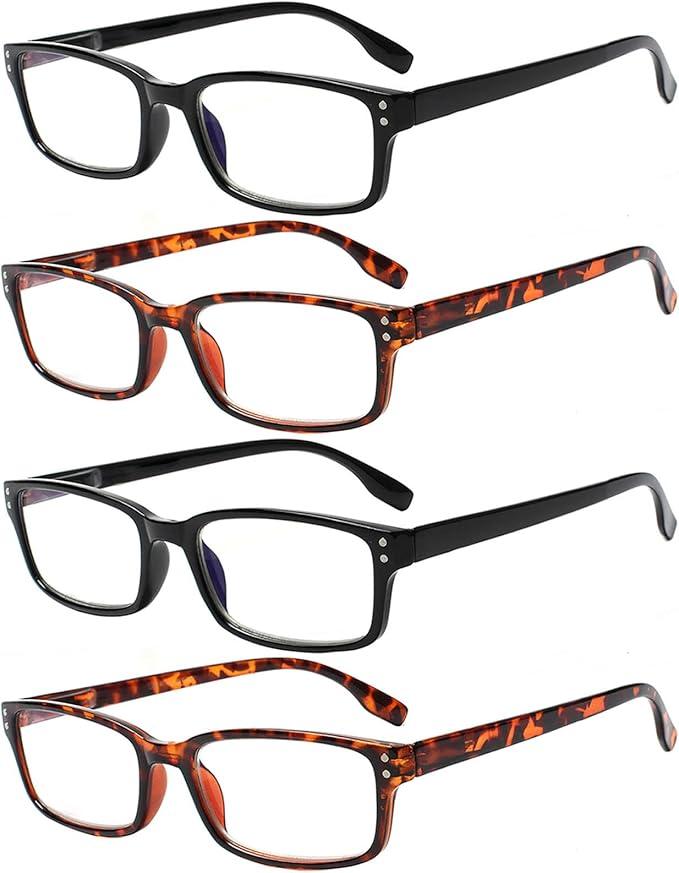 Kerecsen Reading Glasses 4 pairs