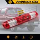 3rd Third Brake Light Cargo Lamp High Mount Stop Light Halogen 25890530 Compatible with Silverado 1500 2500HD 3500HD 2007-2013 Lamp