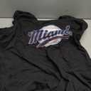 Men's & Women's Short Sleeve Baseball Shirt (Black, Large)