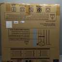 Cumbor 29.7-46" Baby Gate for Stairs, Mom's Choice Awards Winner-Auto Close Dog Gate for The House, Gifts for Mom, Easy Install Pressure Mounted Pet Gates for Doorways, Black