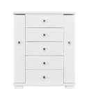 Contemporary White Jewelry Box