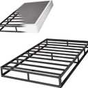 9 Inch High Profile Queen Box Spring Strong Metal Frame Mattress Foundation, Quiet Noise-Free, Easy Assembly, 3000lbs Max Weight Capacity