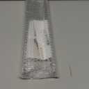 BSTTEK Stainless Steel Stove Gap Covers - Oven Gap Filler Kit 25.4" Between Stove & Counter Top - Heat Resistant Slide-in Range Trim Guard for Seamless Kitchen Accessories Easy Clean (White)