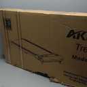 Akluer Walking Pad Treadmill, Portable Under Desk Treadmill 330lbs Capacity, Compact Treadmills Mini Walking Pad, 2.5HP Portable Treadmills with Remote Control, for Home Office Small Space (Dark black)