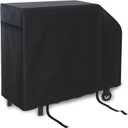 Grill Cover for Outdoor Grill,600D Heavy Duty Griddle Cover for Blackstone 28 Inch Single Shelf Griddle, Waterproof Anti-UV Canvas BBQ Grill Cover with Large Air Vent and Hem Buckle