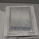 Vanity Mirror with Lights, 3-Color Dimmable & Adjustable Lighted Makeup Mirror with Smart Touch and 360 Rotation (White)