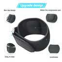 Elbow Pad,Tennis Elbow Braces (1 Pair) for Tendonitis and Tennis Elbow,Golfers Elbow Forearm Brace Straps for Men and Women,Neoprene Wraps Support Band Relief, baseball Lacrosse Arm Pads Guard (One Size, Black/Grey)