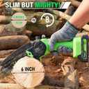Tietoc Chainsaw 6 Inch Mini Electric Chainsaw Cordless Battery Powered, Hand Held Saw for Wood/Trees Trimming, Tools for Household and Garden, Chain Saw Gift for Men Dad Husband Fathers Gardener 2026